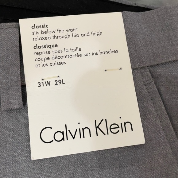 BRAND NEW Unisex Calvin Klein The Essentials Refined Pants 31W x 29L - Picture 2 of 7